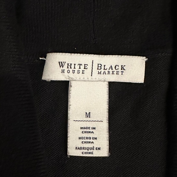 White House Black Market medium black cardigan - Picture 6 of 6